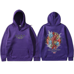 Cool Men's Hip Hop Hooded Hoodies Japanese Style - saadatstore