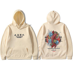 Cool Men's Hip Hop Hooded Hoodies Japanese Style - saadatstore