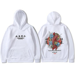 Cool Men's Hip Hop Hooded Hoodies Japanese Style - saadatstore