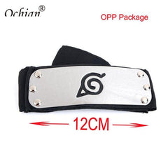 Black Leaf Village Headband for Naruto Cosplay - saadatstore