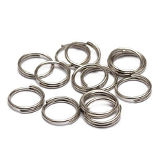 Jump Rings Double Loops  Rings 200pcs - saadatstore