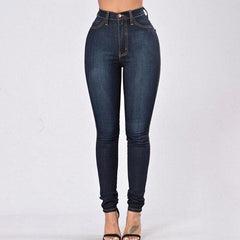 Bigsweety Spring Autumn Casual Denim Pencil Pants Women - saadatstore