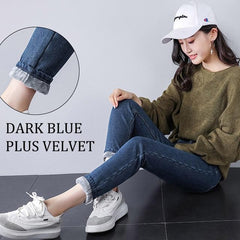 new women 2019 brand fashion jeans black white blue harem pants washed denim pants female loose casual jeans vintage mom jeans - saadatstore