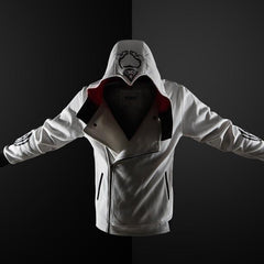 new 5 colors Assassin hoodie unisex zipper jacket Street fashion print hoodie Assassin hoodie for boys Plus size S- - saadatstore