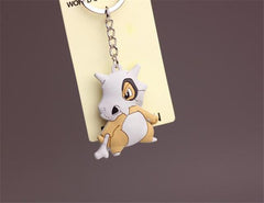 Hot New Japan Anime Pokemon Key Chain Pikachu Charmander Bulbasaur Cartoon Cute Toy Pendant Cosplay Badge Snorlax Fancy Gift - saadatstore