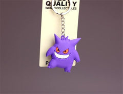 Hot New Japan Anime Pokemon Key Chain Pikachu Charmander Bulbasaur Cartoon Cute Toy Pendant Cosplay Badge Snorlax Fancy Gift - saadatstore