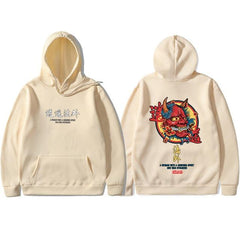 Cool Men's Hip Hop Hooded Hoodies Japanese Style - saadatstore