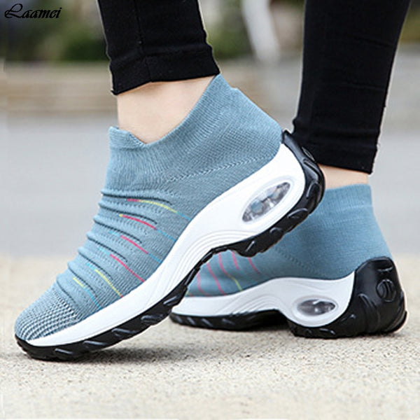 Fashion Mesh Sneakers For Women Lightweight Running Shoes