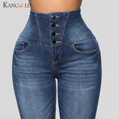 KANCOOLD New Autumn Winter Woman Skinny Jeans - saadatstore