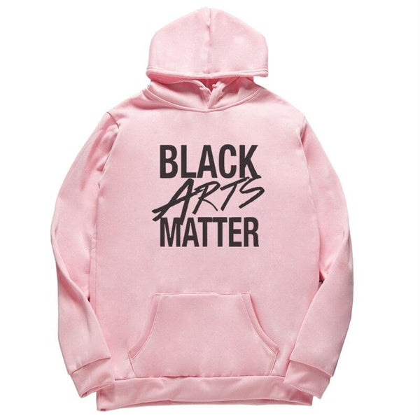 Black Lives Matter Black Hip Hop Hooded Sweatshirts Pink White Grey Long Sleeves Casual Pullovers Unisex Fashion Streetwear Tops - saadatstore