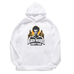 Black Lives Matter Black Hip Hop Hooded Sweatshirts Pink White Grey Long Sleeves Casual Pullovers Unisex Fashion Streetwear Tops - saadatstore