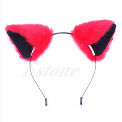 Girl Cute Cat Hair Headband Cosplay - saadatstore