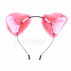 Girl Cute Cat Hair Headband Cosplay - saadatstore