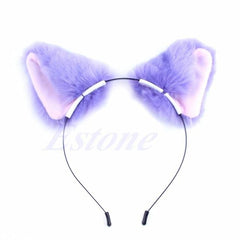 Girl Cute Cat Hair Headband Cosplay - saadatstore