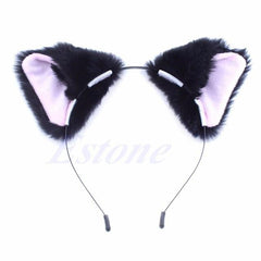 Girl Cute Cat Hair Headband Cosplay - saadatstore