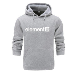 New 2018 Autumn Winter Brand Mens Hoodies Sweatshirts Men High Quality ELEMENT Letter Printing Long Sleeve Fashion Mens Hoodies - saadatstore