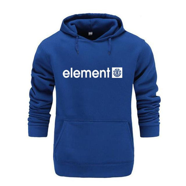 New 2018 Autumn Winter Brand Mens Hoodies Sweatshirts Men High Quality ELEMENT Letter Printing Long Sleeve Fashion Mens Hoodies - saadatstore