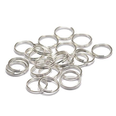 Jump Rings Double Loops  Rings 200pcs - saadatstore