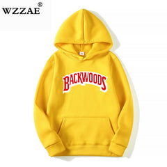 The screw thread cuff Hoodies Streetwear Backwoods Hoodie Sweatshirt Men Fashion autumn winter Hip Hop hoodie pullover Hoody - saadatstore