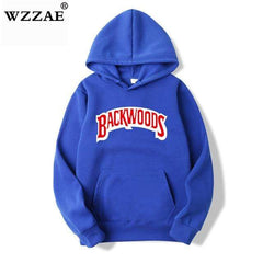 The screw thread cuff Hoodies Streetwear Backwoods Hoodie Sweatshirt Men Fashion autumn winter Hip Hop hoodie pullover Hoody - saadatstore