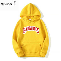 The screw thread cuff Hoodies Streetwear Backwoods Hoodie Sweatshirt Men Fashion autumn winter Hip Hop hoodie pullover Hoody - saadatstore