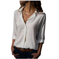 Long Sleeve Blouses Summer Shirts For Women - saadatstore