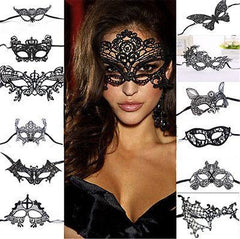 Sexy Women Lace Eye Face Mask Masquerade Ball Prom Halloween Costume - saadatstore