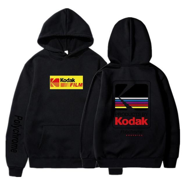 Japanese Hip Hop Winter Fleece Hoody Harajuku kodak Jackets Men Women Sweatshirts Dropshipping New 2019 Hot Selling Hoodies - saadatstore