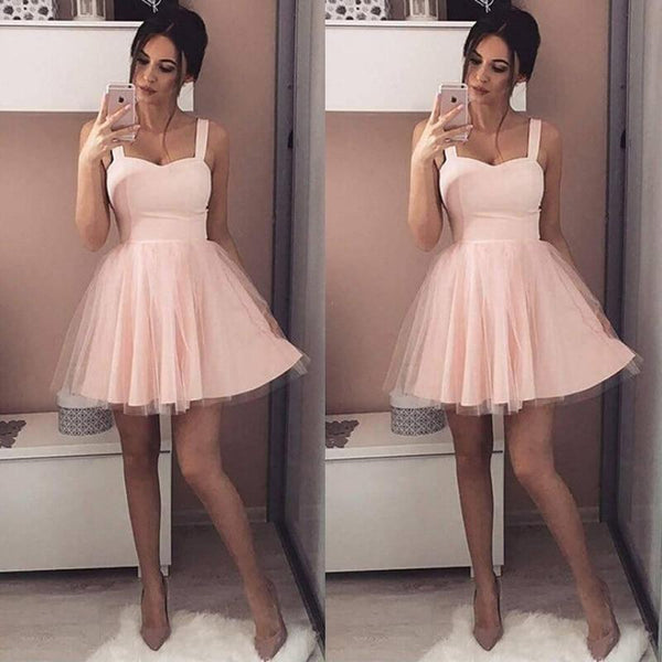 Sexy Pink Evening Party Tulle Dress Women Strap Sleeveless Ball Gown Dresses Female Casual Mini Dresses saadatstore 